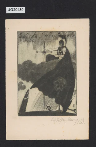 Exlibris Walter u. Margarete Vogel