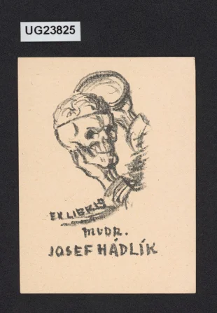 Ex libris MUDr. Josef Hádlík