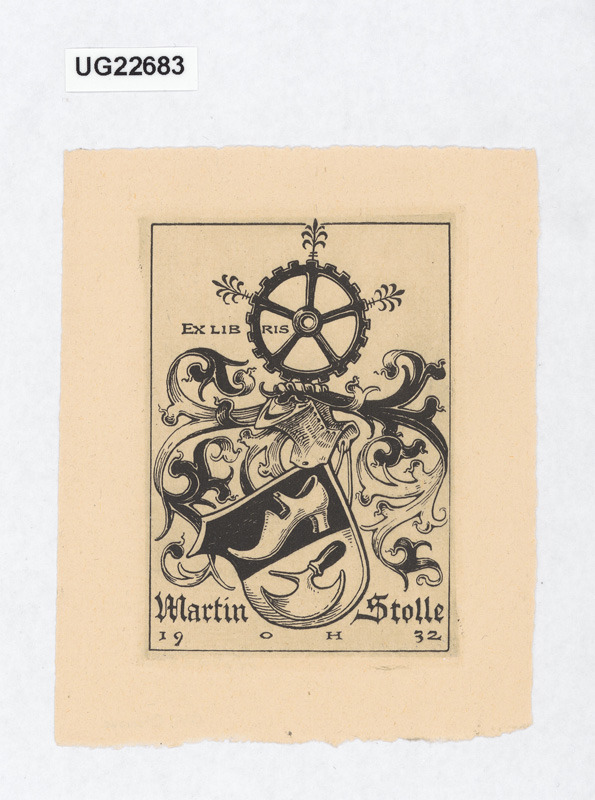 Ex libris Martin Stolle