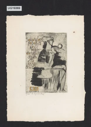 Ex libris C. A.