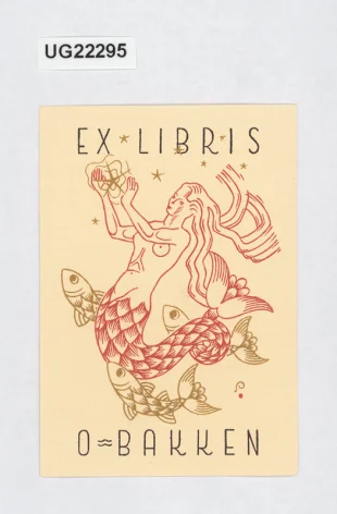Ex libris O Bakken
