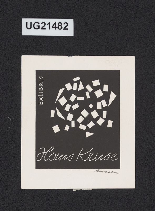 Exlibris Hans Kruse