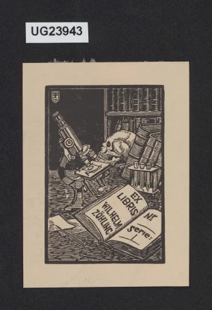 Ex libris Wilhelm Zöhling