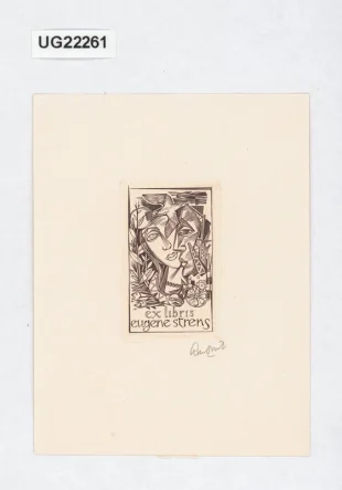 exlibris Eugene Strens