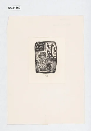 Ex libris Fery Antal