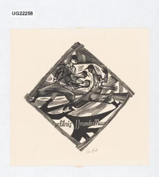 exlibris J J van der Muur