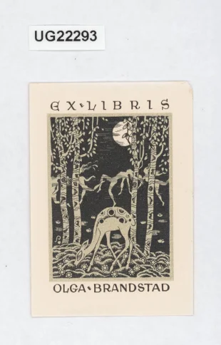 Ex libris Olga Brandstad