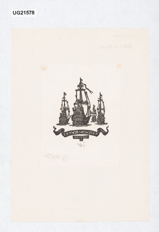 Exlibris Erich Schöner