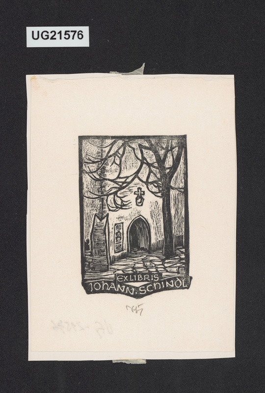 Exlibris Johann Schindl