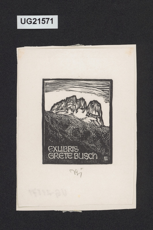 Exlibris Grete Busch