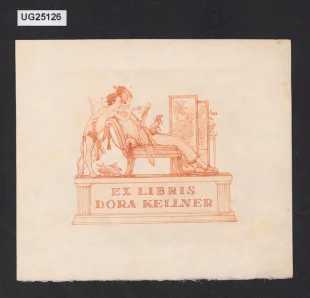 Ex libris Dora Kellner
