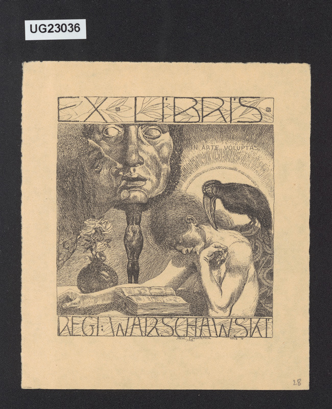 Ex libris Regi Warschawski