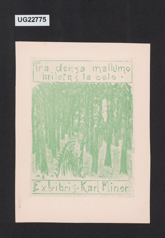 Ex libris Karl Minor