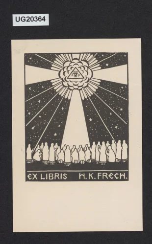 Ex libris H. K. Frech