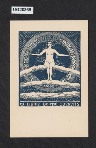 Ex-libris Berta Jockers