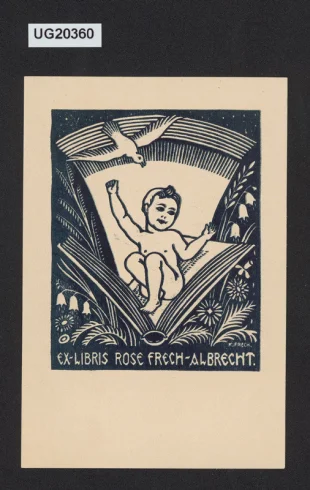 Ex-libris Rose Frech-Albrecht