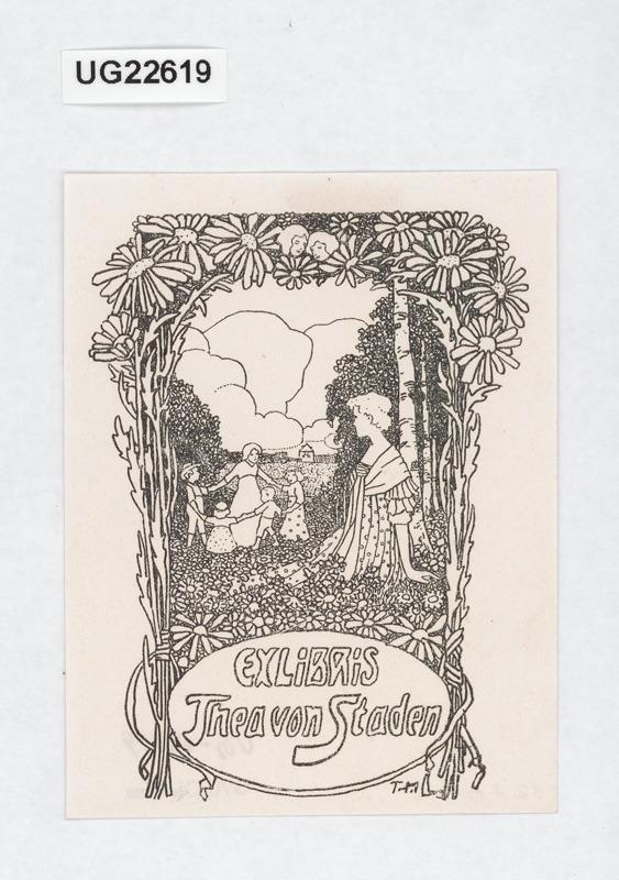 Ex libris Thea von Staden