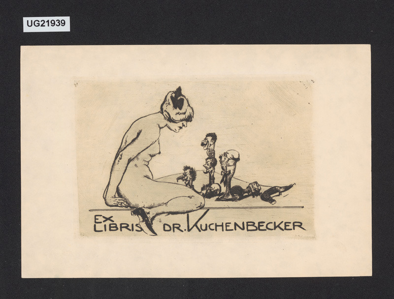 Exlibris Dr. Kuchenbecker