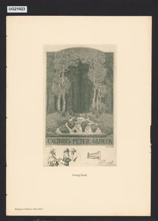 Exlibris Peter Gloeck