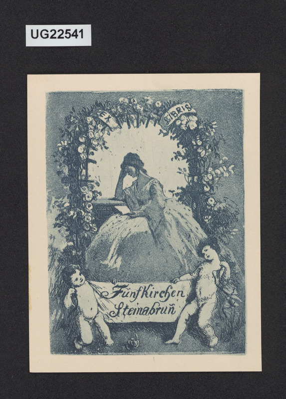 Ex libris Fünf Kirchen / Steinbrün