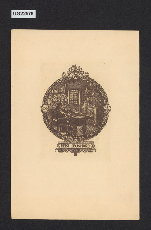 Exlibris Heine Leonhard