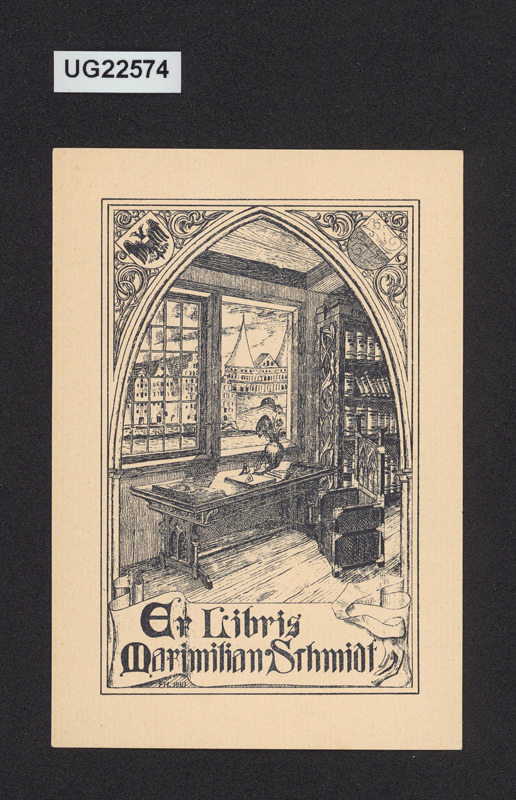 Exlibris Maxmilian Schmidt