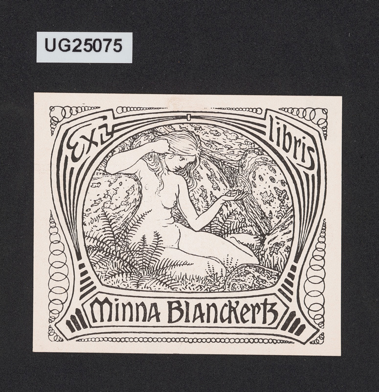 Ex libris Minna Blanckertz