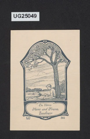 Ex libris Hans und Franz Lechner