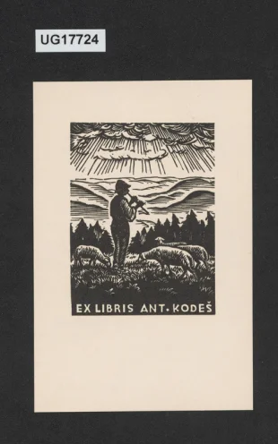 Exlibris Ant. Kodeš