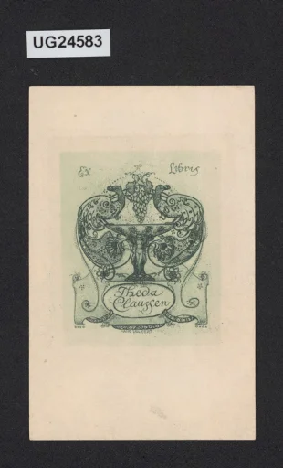Ex libris Theda Claussen