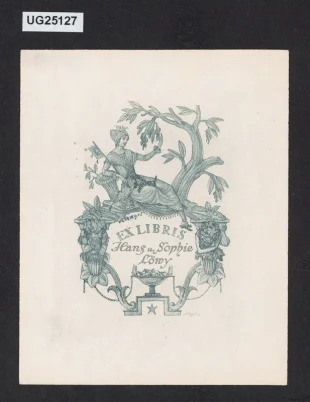 Ex libris Hans und Sophie Löwy