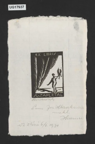 Ex libris Sl. Zapletal