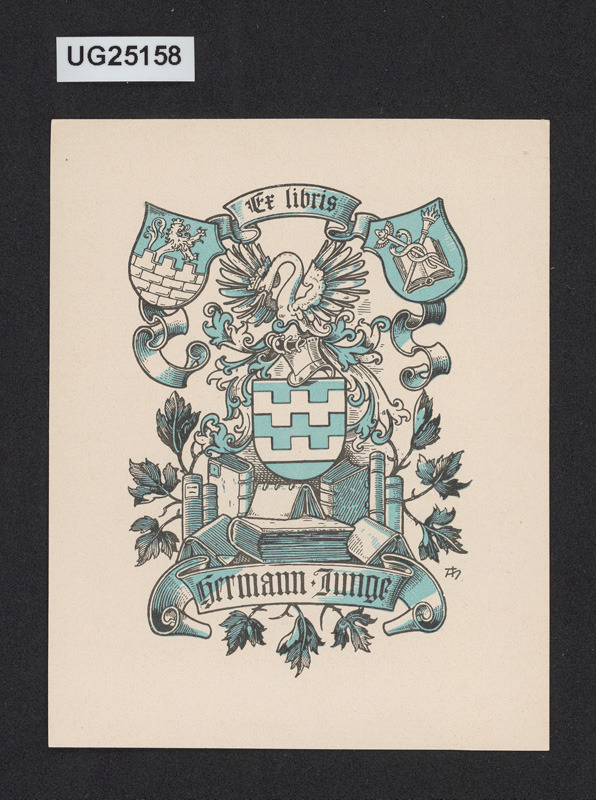 Ex libris Hermann Junge