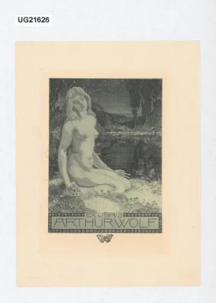 Exlibris Arthur Wolf