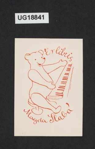 Ex libris Magda Slabá