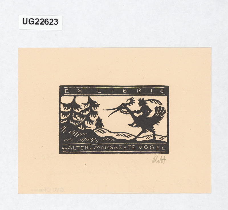 Ex libris Walter und Margarete Vogel