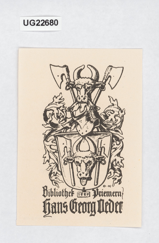 Bibliothek Priemern Haus Georg Oeder