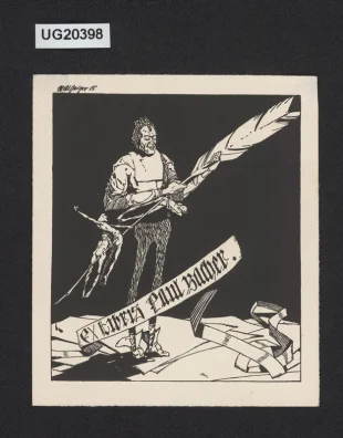 Ex libris Paul Bacher