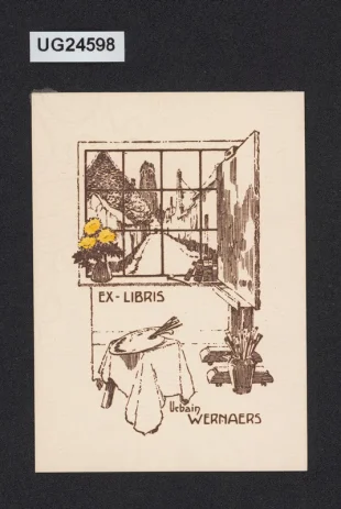 Ex libris Urban Wernaers