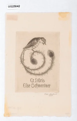 Ex libris Else Schwertner