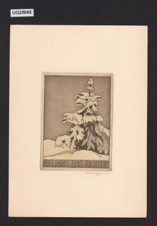 Ex libris Emil Richter