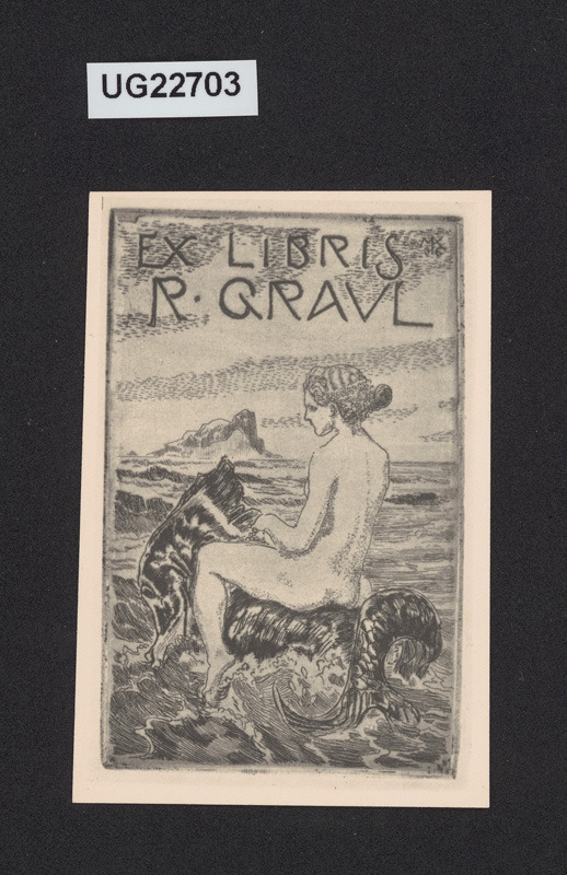 Ex libris R. Graul
