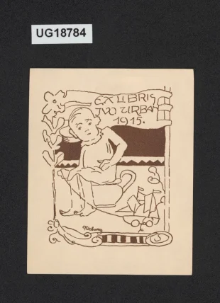 Exlibris Ivo Urban 1915