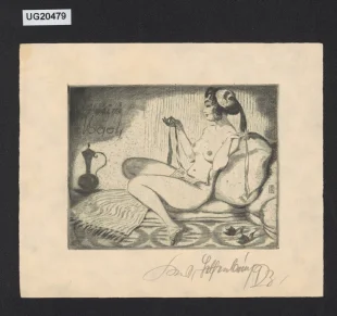 Exlibris Walter Vogel