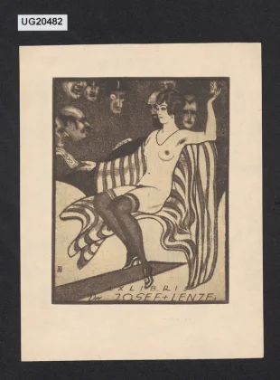 Exlibris Dr Josef Lenze
