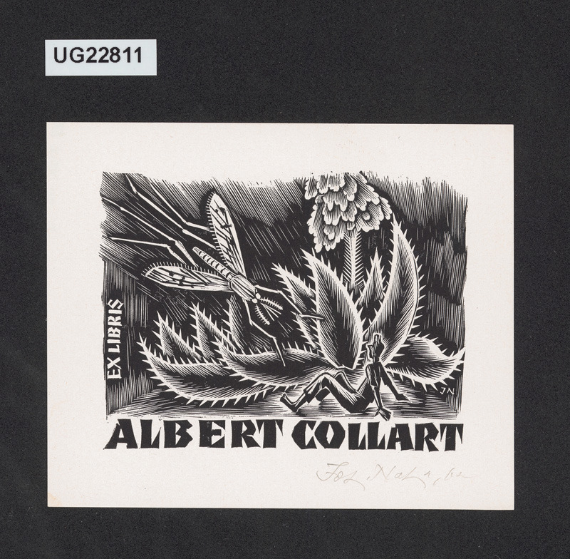 Ex libris Albert Collart