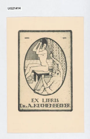Ex libris Dr. A. Kuchenbecker