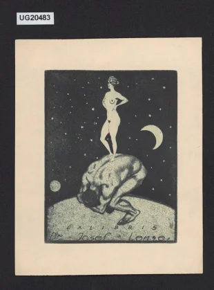 Exlibris Dr Josef Lenze