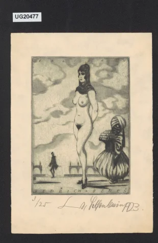 Exlibris Bedřich Beneš