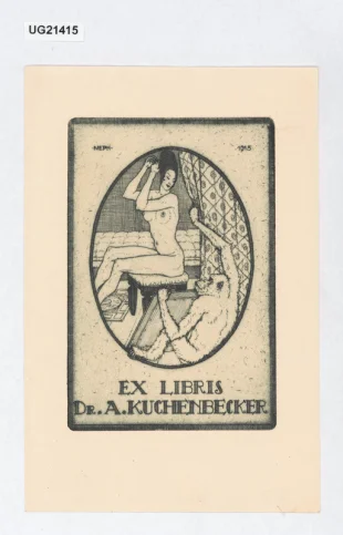 Ex libris Dr. A. Kuchenbecker